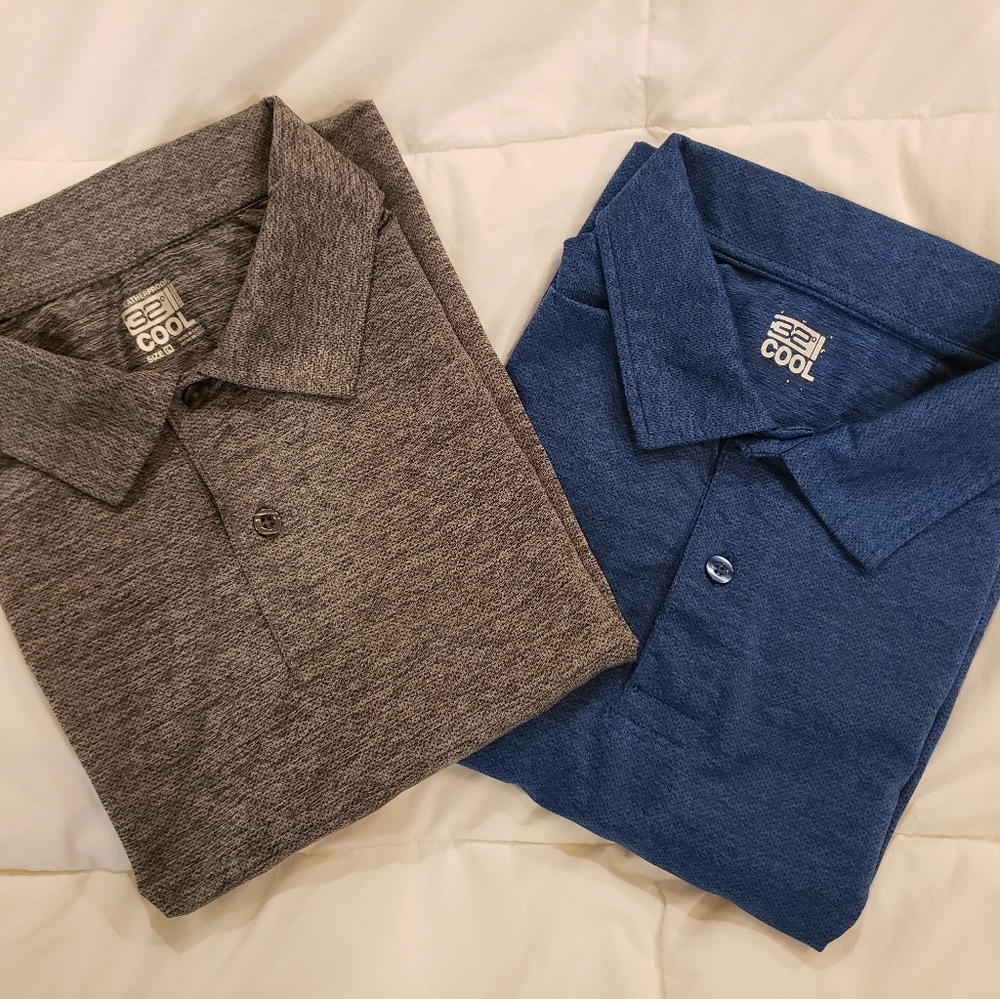 32 Degrees Cool Polos - lot of 2